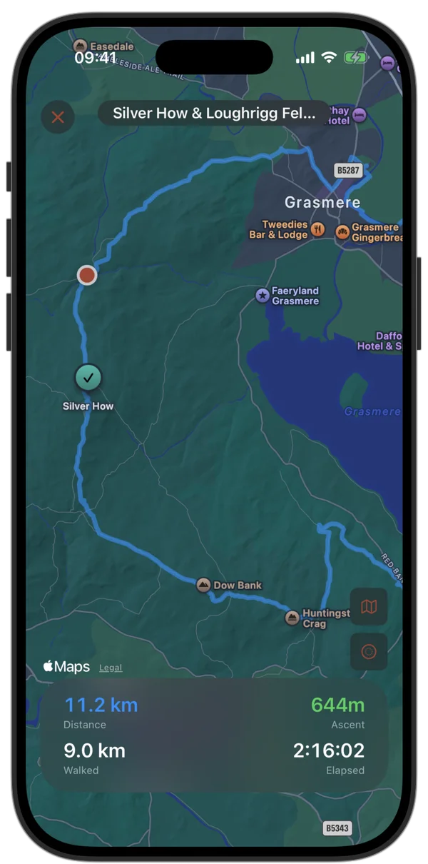 Follow-along navigation